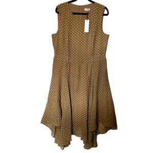 Calvin Klein NWT Sleeveless Maxi Dress Women's Size 16 Feminine Mature Classic